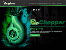 Tablet Screenshot of chopperpumps.com